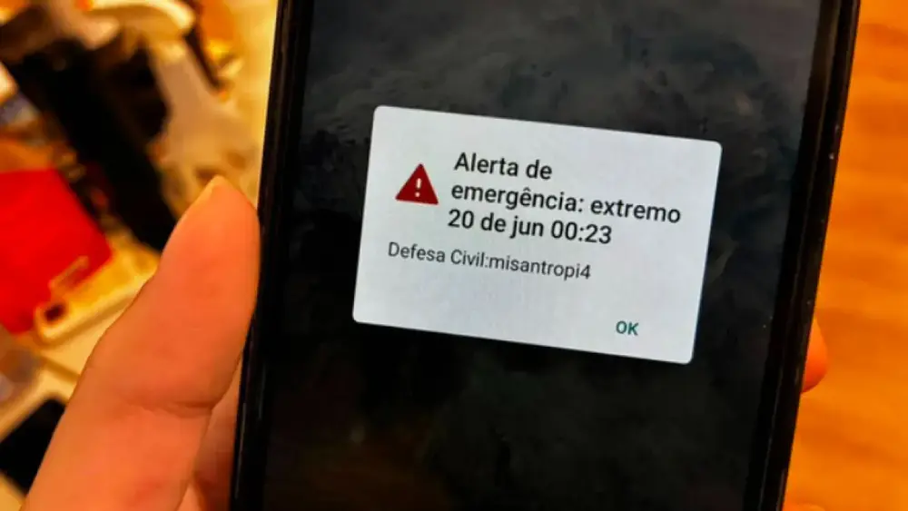 Brazil fake alerts used Para Civil Defense credentials