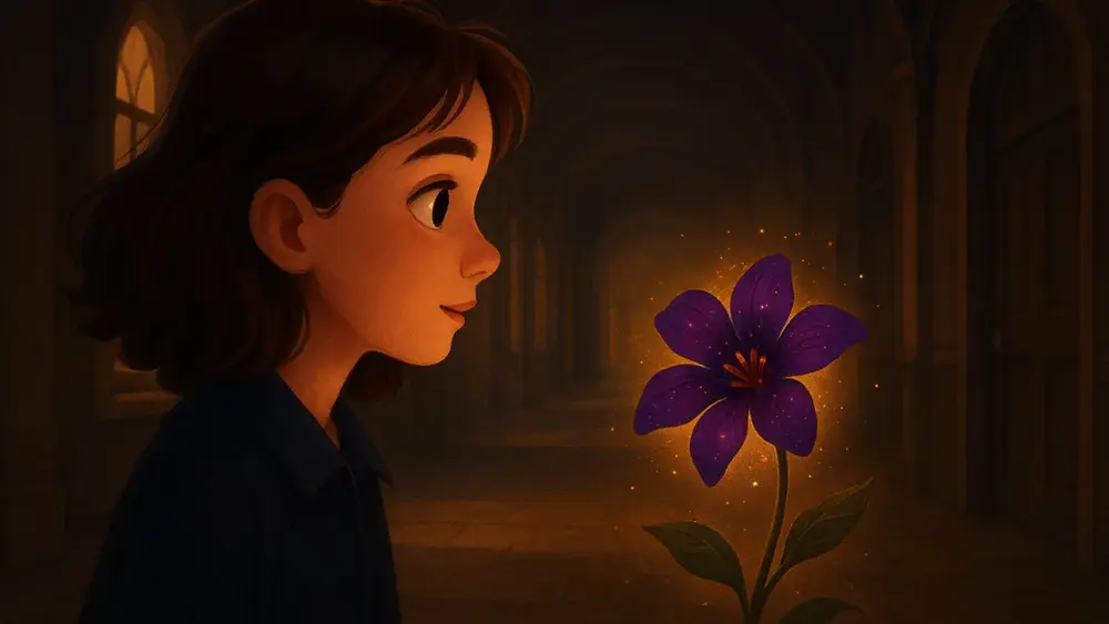 Mary e a Flor da Bruxa: Uma Aventura Mágica na Escola Jovem