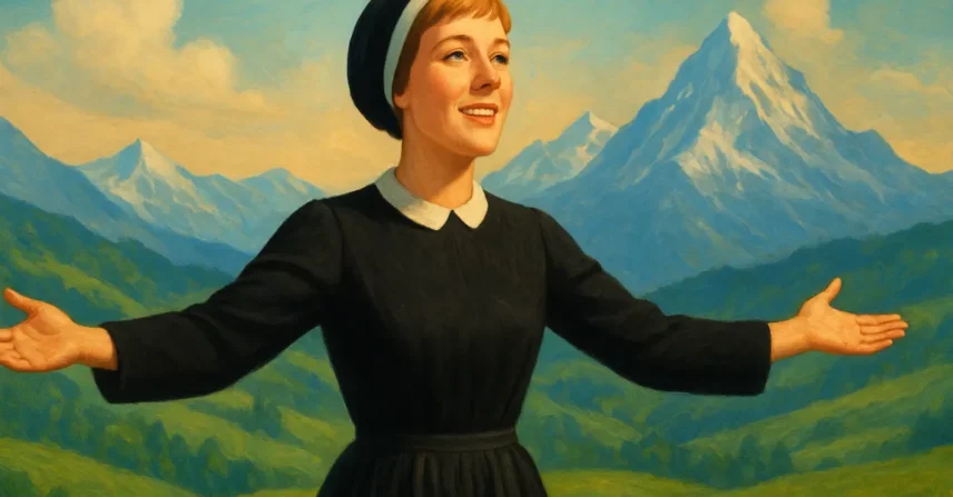 A Noviça Rebelde: Julie Andrews e a magia eterna dos Trapp