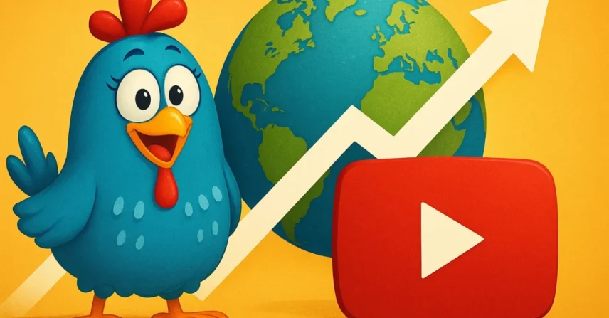 Como a Galinha Pintadinha Virou Fenômeno Global no YouTube?