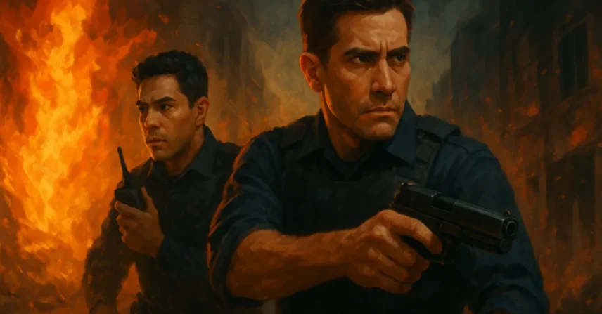 Gyllenhaal e Peña: Patrulha Urbana Enfrenta Perigo Extremo