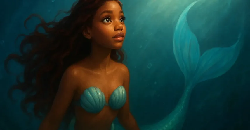 Halle Bailey brilha no mágico live-action da Pequena Sereia