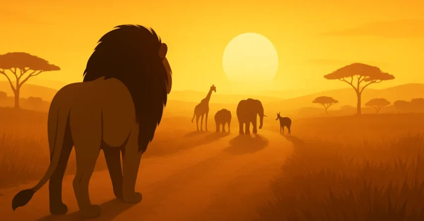 Madagascar 2: Alex Encontra Família na África! Reunião Épica!