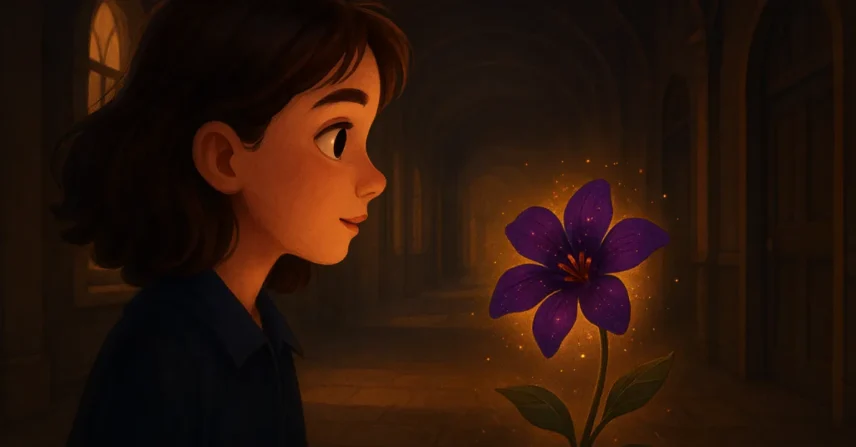 Mary e a Flor da Bruxa: Uma Aventura Mágica na Escola Jovem