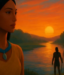 Pocahontas (1995): Kocoum, John Smith e a Lenda do Rio da Disney