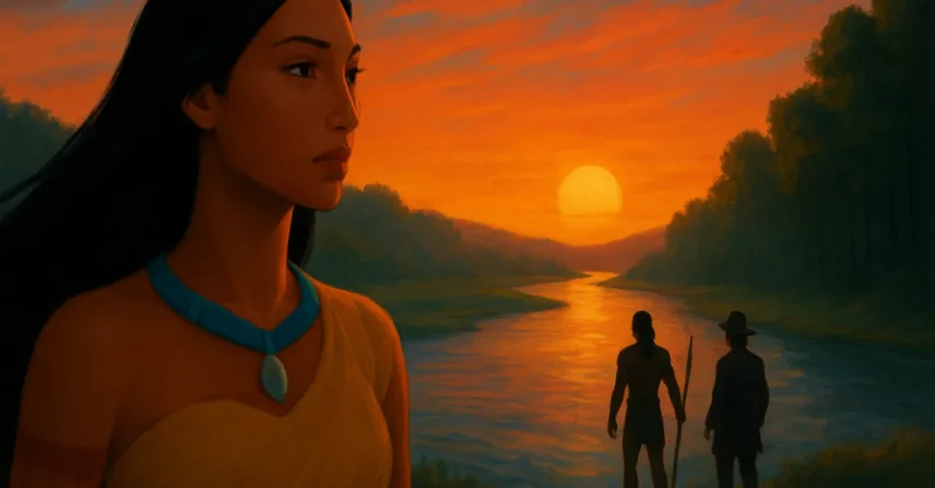 Pocahontas (1995): Kocoum, John Smith e a Lenda do Rio da Disney