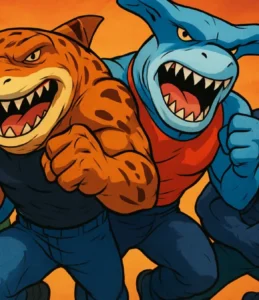 Street Sharks: Tubarões mutantes dominaram a TV 80 com muita ação!
