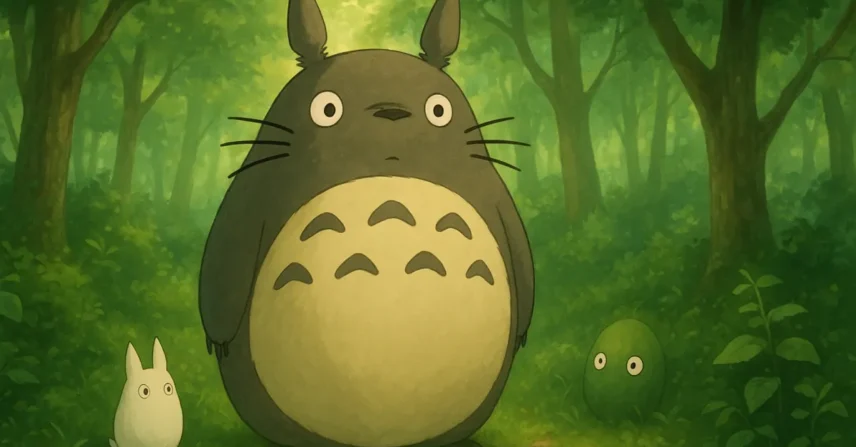 Totoro: Ghibli revela criaturas mágicas da floresta no clássico