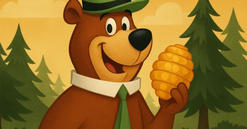 Zé Colmeia (1958): Desvende 7 aventuras lendárias do urso!