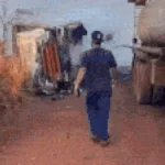 Brazil Corn Truck Overturns, Catches Fire, Destroyed on Rural Road
